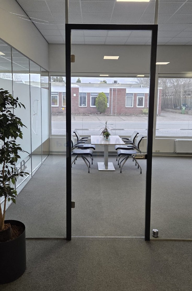 Hardglazen opdekdeur 