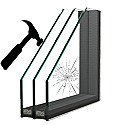 Triple Glas Super gelaagd 33.1* - 4mm - gelaagd 33.1*