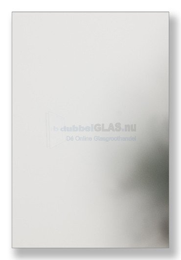 Hardglas etsglas (Satijn) 6mm