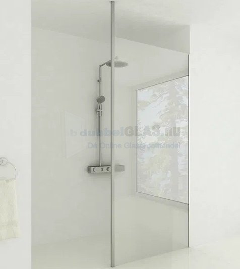 Hardglas voor de badkamer